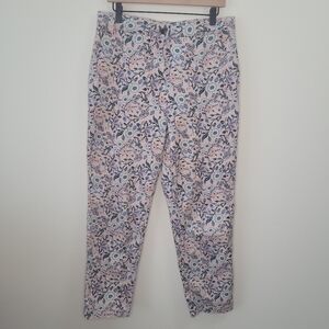 Boden Women's Classic Chino Pants Floral‎ Paisley Multicolor Size 10